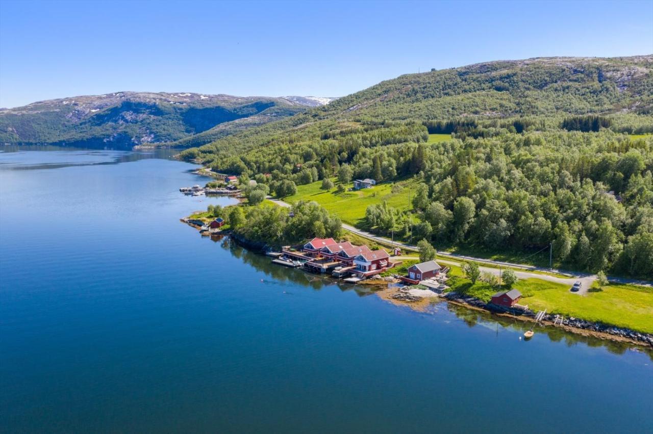 Feriehus Ved Saltstraumen บูเดอ ภายนอก รูปภาพ