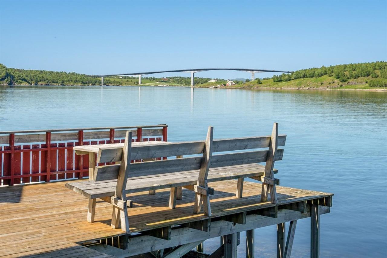 Feriehus Ved Saltstraumen บูเดอ ภายนอก รูปภาพ