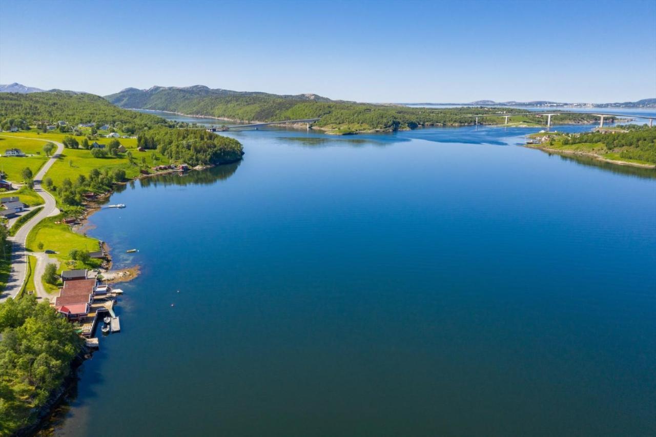 Feriehus Ved Saltstraumen บูเดอ ภายนอก รูปภาพ